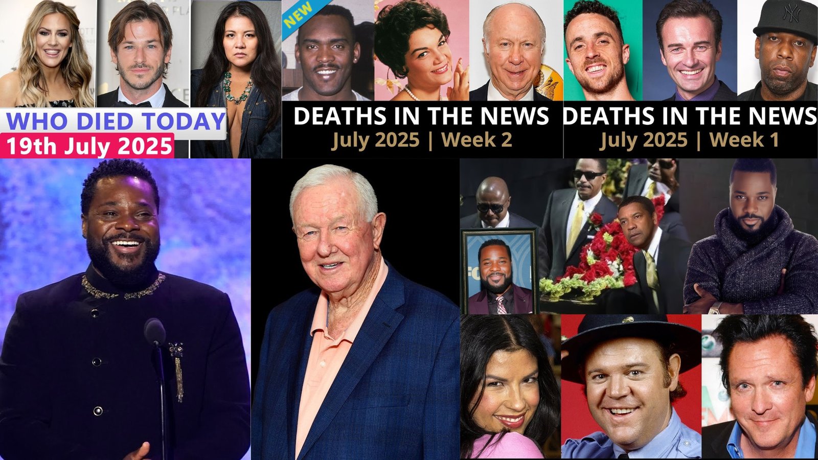 Notable Deaths in July 2025