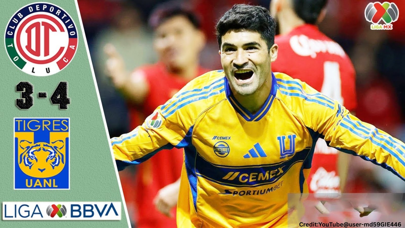 Toluca vs. Tigres