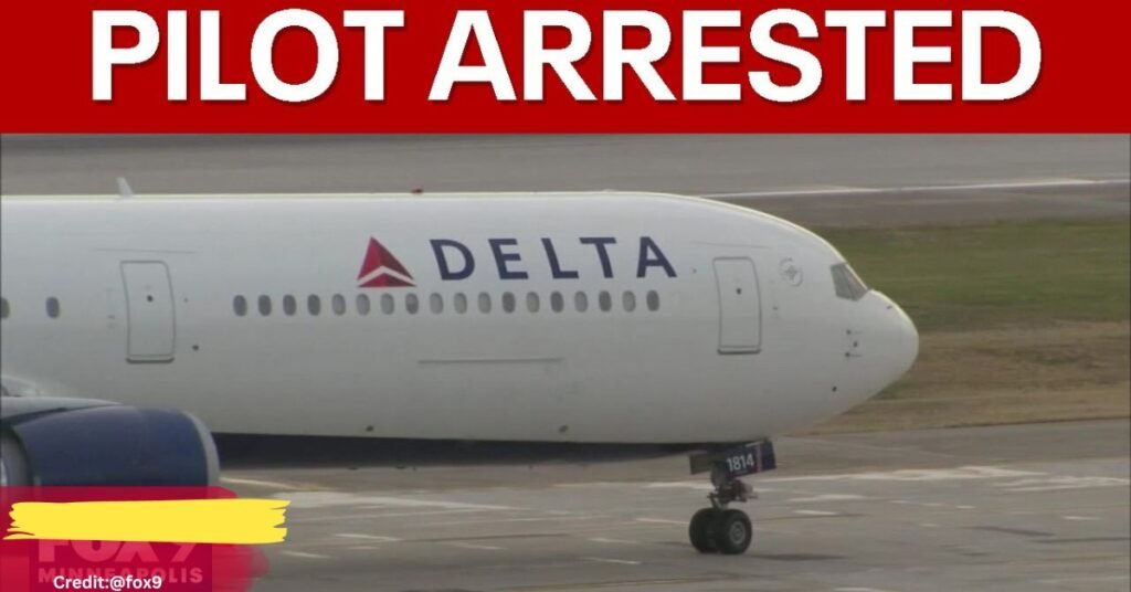 delta pilot arrested