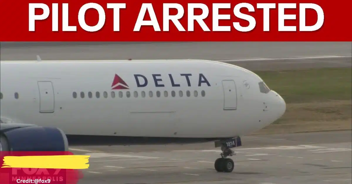 delta pilot arrested